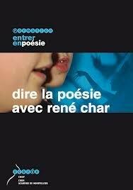Dire la poésie avec René Char État correct -  reconditionné disponible sur Label Emmaüs